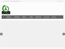 Tablet Screenshot of outibois.com